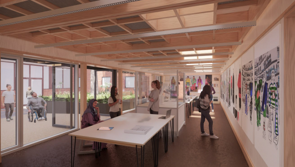 Manchester city council greenlights low-carbon robotics living lab pavilion for Manchester Fashion Institute
